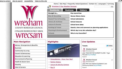 wrexham council email address