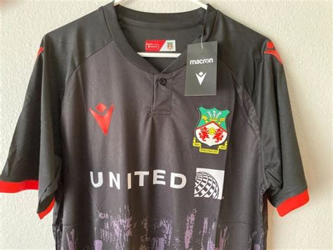 wrexham jersey black