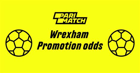 wrexham promotion odds latest