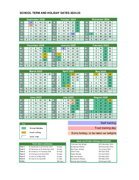 wrexham term dates 2024