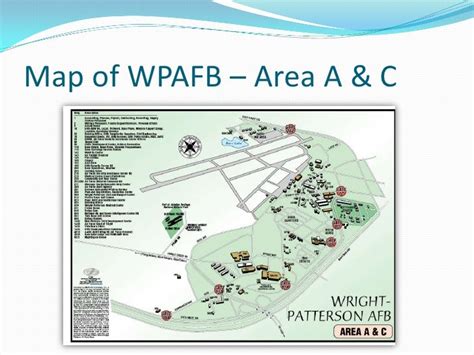 Wright Patterson Afb Area B Map