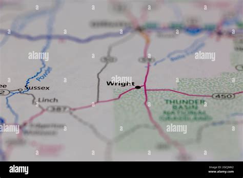 Wright Wyoming On Map