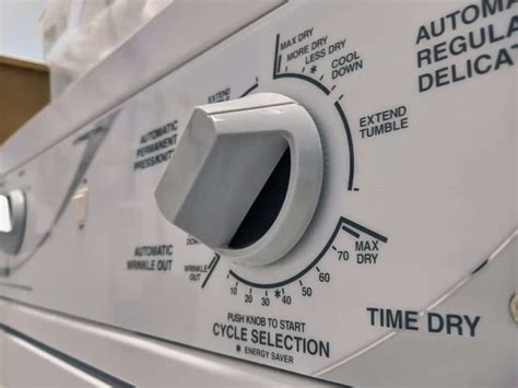 Wrinkle Prevent Dryer Setting