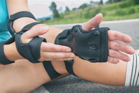Wrist Guards While Skateboarding