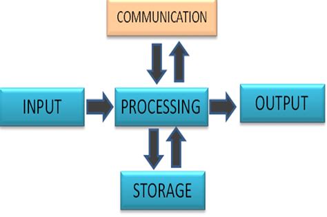 write a paragraph explaining how information is processed by information system