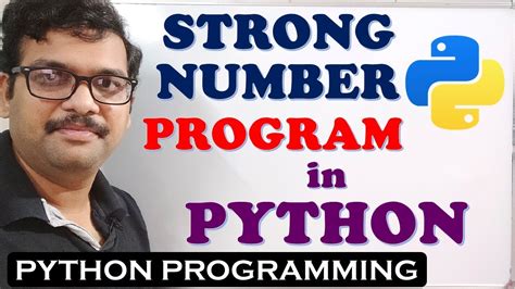 write a program for strong number in python