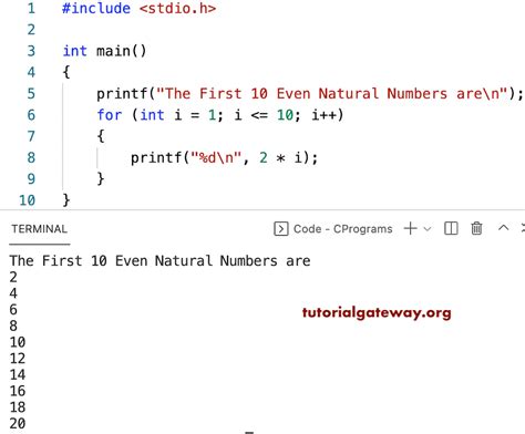 write a program to print numbers from 1 to 10