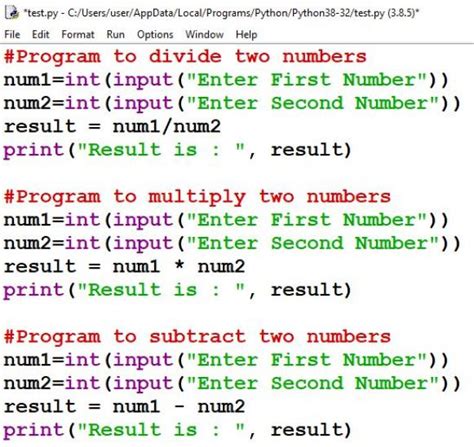 write a python program to add two numbers and display the result
