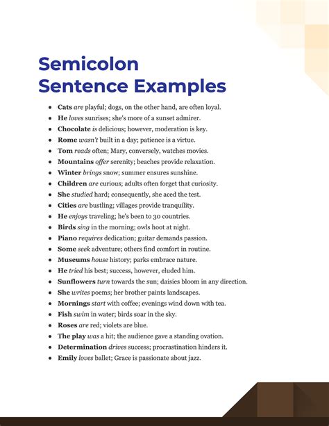 write a sentence correctly using a semicolon