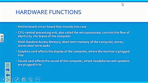 write a short note on computer hardware