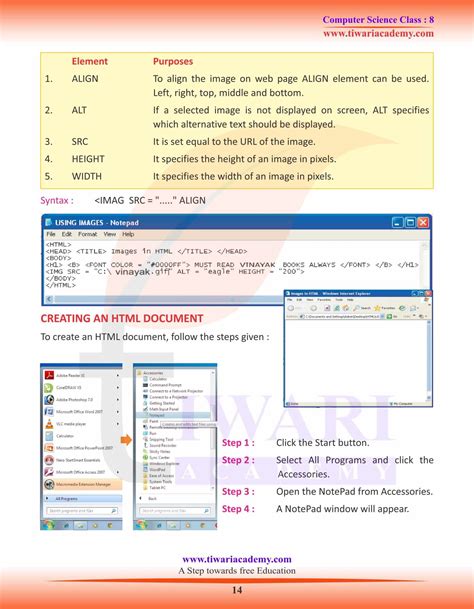 write a short note on computer language class 8
