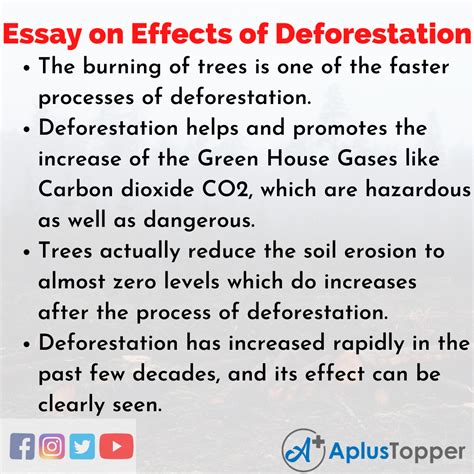 write a short note on deforestation class 5