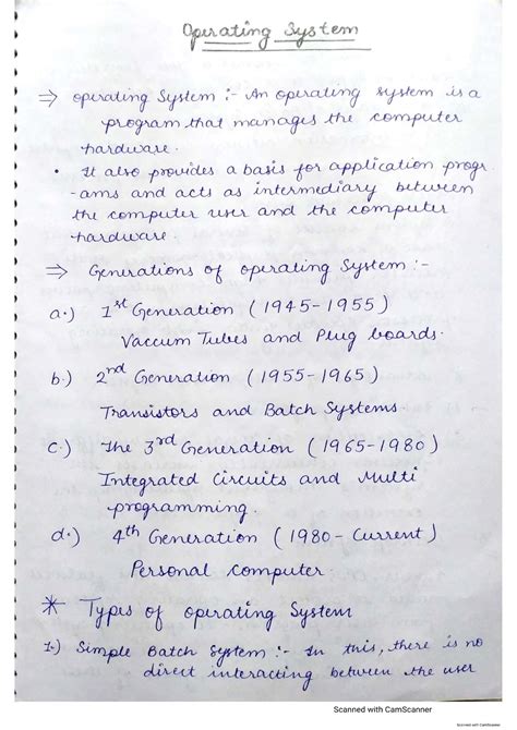 write a short note on operating system created by apple