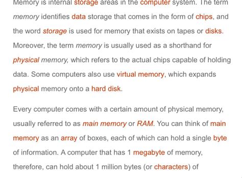 write a short note on secondary memory of computer