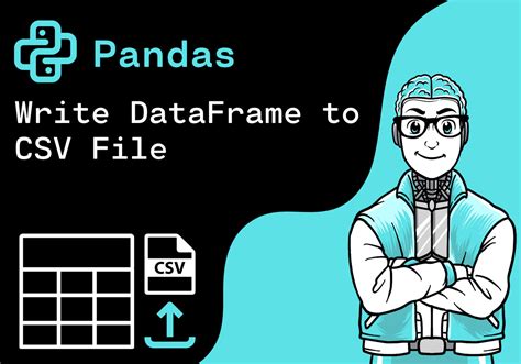 write data to csv file in python pandas