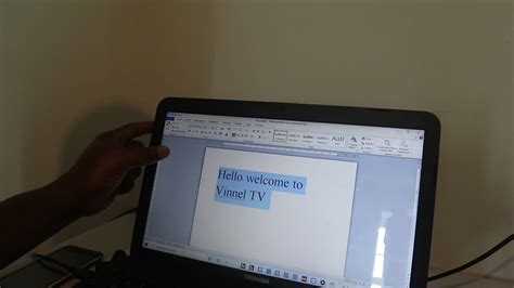 write letter on computer and print off