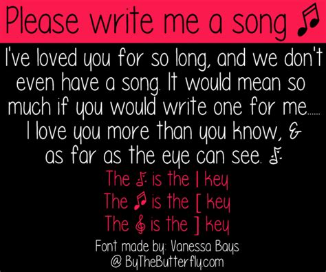 write me a song