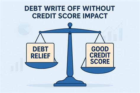 write off debt without affecting credit score