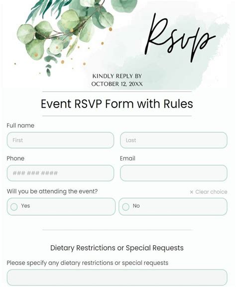 write rsvp in full form