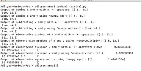 write script in python