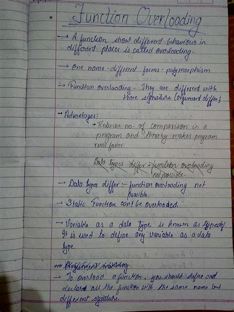 write short note on method overloading and method overriding