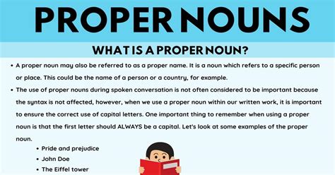 write the definition of proper noun with example