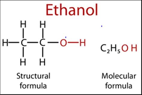 write the molecular formula of ethanol