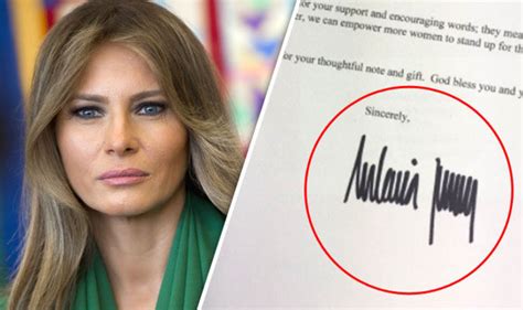 write to melania trump