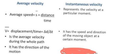 write two difference between instantaneous speed and instantaneous velocity