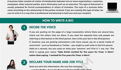 Tips on writing a bio. thumbnail | Writing a bio, Writing a biography