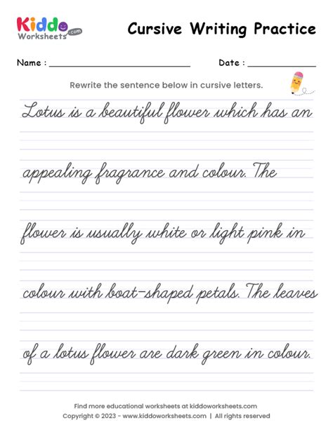 5 Cursive Writing Tips
