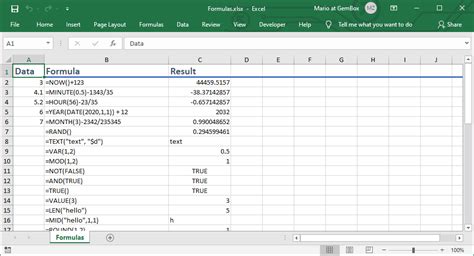 5 Excel Formula Tips