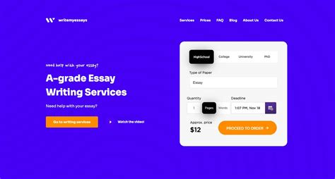 Writing Services Websites