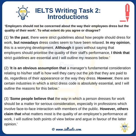 writing task 2 for ielts