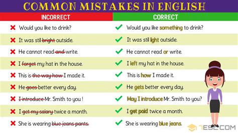 wrong grammar examples