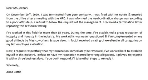 wrongful termination examples reddit