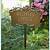 wrought iron personalized garden signs