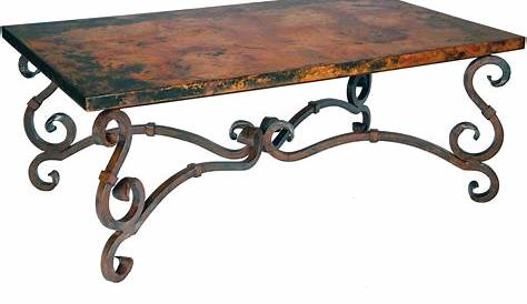 Wrought Iron Table Legs Coffee Tables