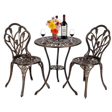 wrought iron bistro sets sale