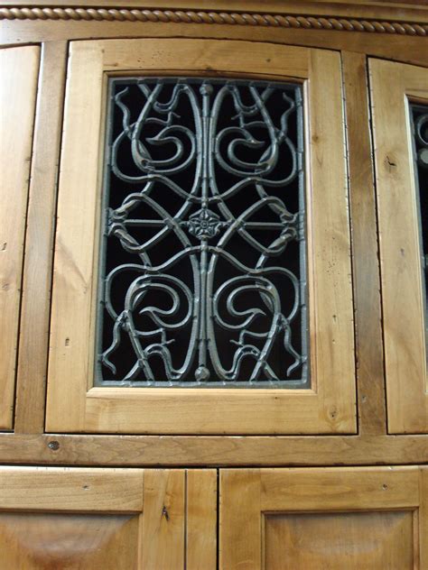 Wrought Iron Cabinet Door Inserts: Elevate Your Home's Style with These Timeless Pieces