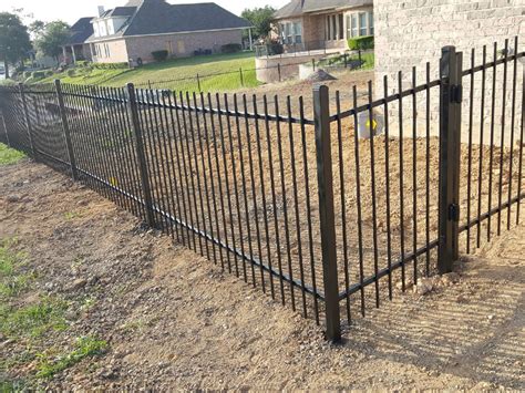 wrought iron fence conroe tx