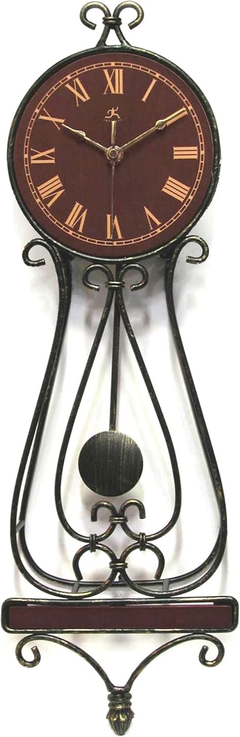 Wrought Iron Pendulum Clock