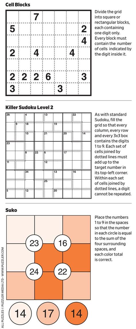 wsj number puzzles news
