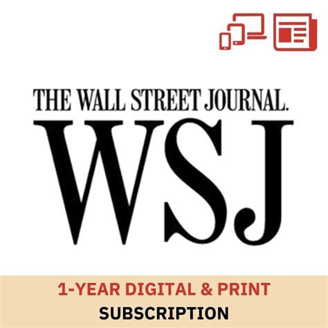 wsj print and digital deals