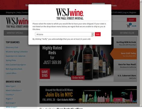 wsj wine discount code