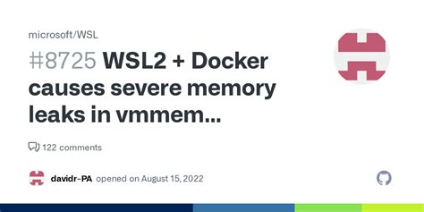 wsl consuming all memory