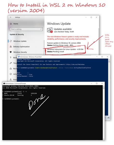 wsl install windows 10 pro