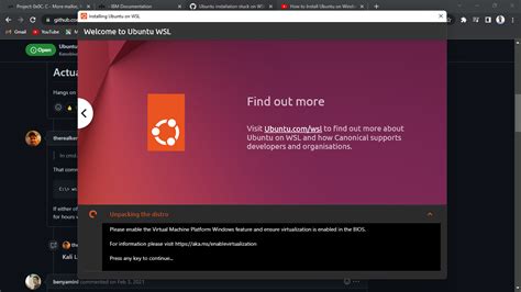 wsl stuck on launching ubuntu