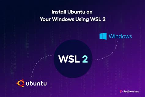 wsl2 install ubuntu server