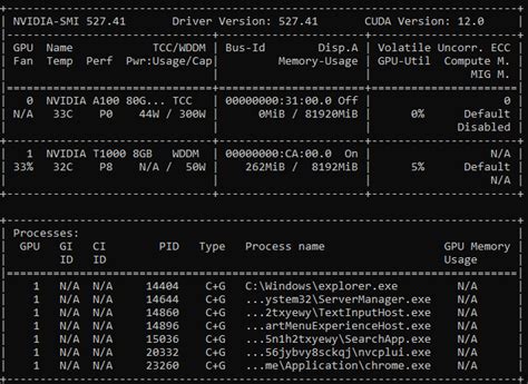 wsl2 ubuntu nvidia-smi